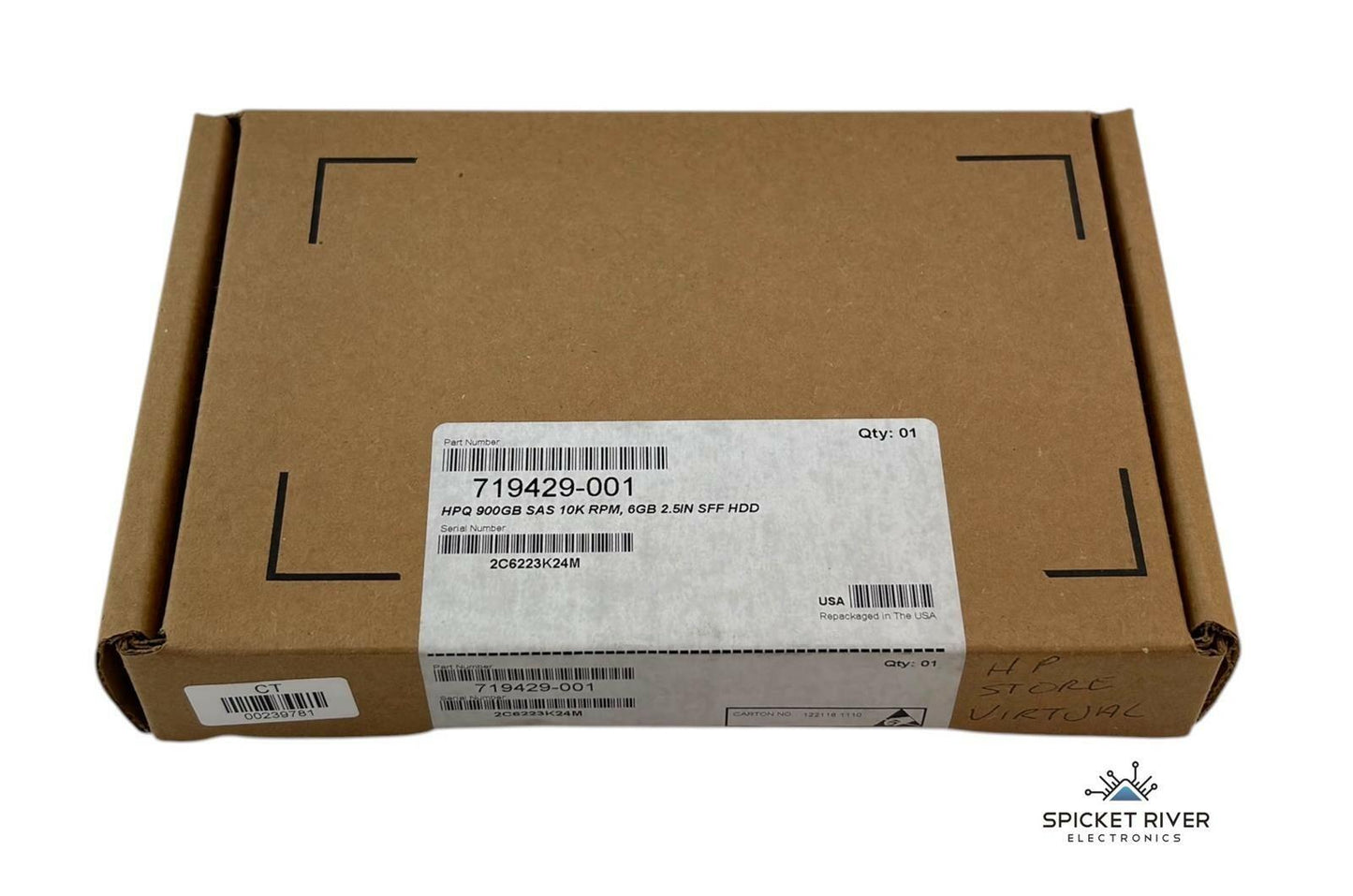 NEW - HPQ 719429-001 900GB SAS 10K RPM 6Gb/s 2.5" SFF HDD Hard Drive