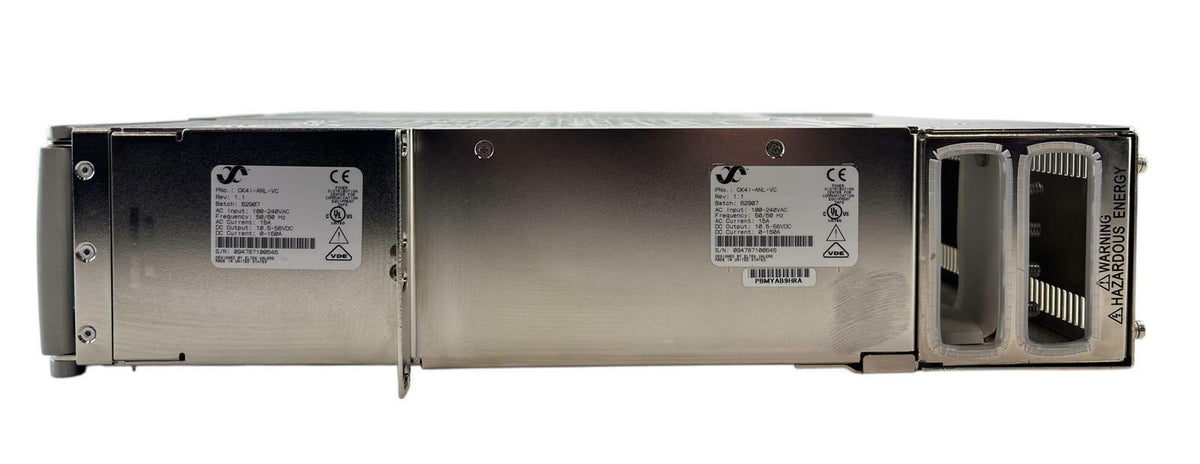 Eltek Valere CK41-ANL-VC Compact Rectifier Power Shelf w/ 2x V1500A-VV - READ