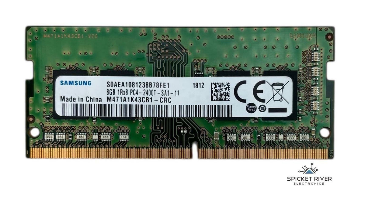 Samsung M471A1K43CB1-CRC 8GB 1Rx8 PC4-2400T DDR4 SODIMM RAM Module