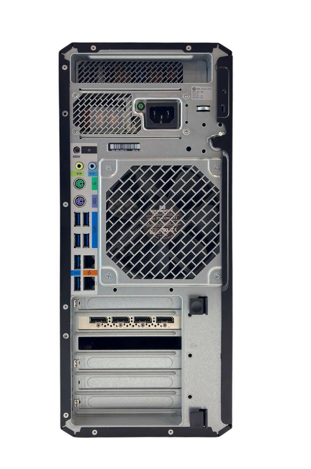 HP Z4 G4 Workstation 8-Core Xeon W-2245 256GB SSD 1TB HDD 64GB RAM Quadro P4000