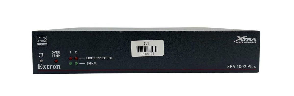 Extron XPA 1002 Plus Two-Channel Low High Impedance Amplifier