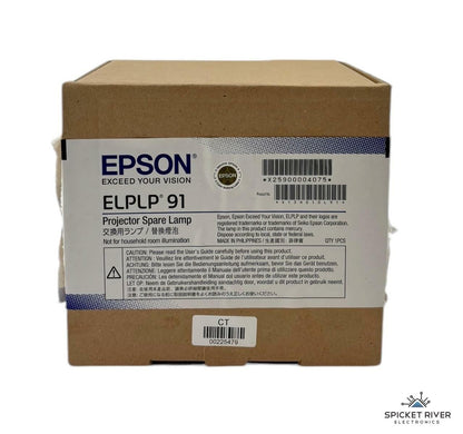 NEW - Open Box - Epson ELPLP 91 Spare Projector Lamp