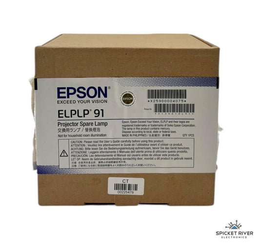 NEW - Open Box - Epson ELPLP 91 Spare Projector Lamp