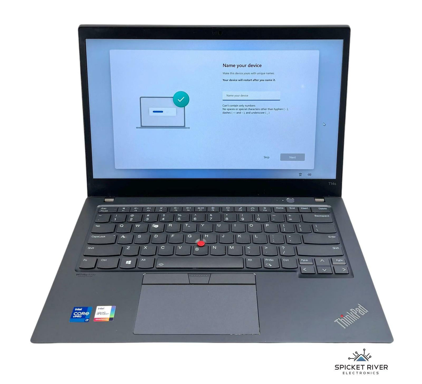 Lenovo ThinkPad T14s Gen 2i Quad Core i7-1165G7 512GB SSD 16GB RAM READ #230575