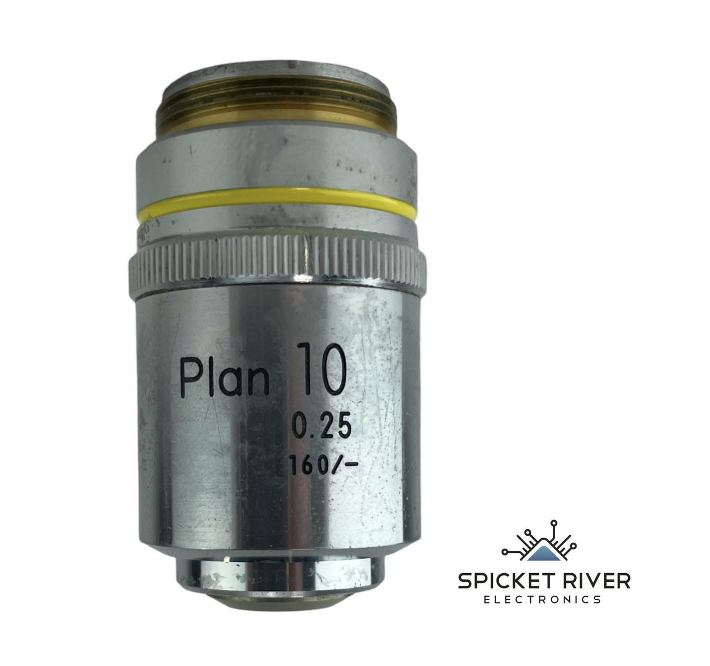 Nikon Plan 10 10x 0.25 160/- Microscope Objective Lens