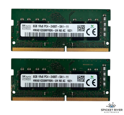 Lot of 2 - SK Hynix HMA81GS6MFR8N-UH 8GB Laptop 1Rx8 PC4-2400T DDR4 SODIMM RAM