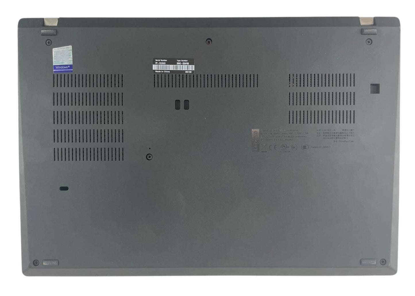 Lenovo ThinkPad T490 Quad Core i7-8565U 1.80GHz 256GB SSD 8GB RAM Win11 Pro