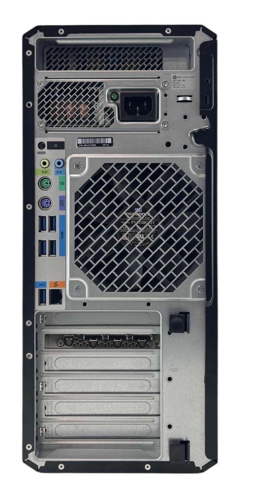 HP Z4 G4 Workstation 18-Core i9-10980XE 512GB SSD 2TB HDD 64GB RAM RTX4000 NO OS