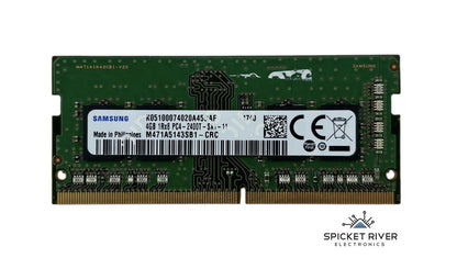 Lot of 2 - Samsung M471A5143SB1-CRC 4GB 1Rx8 PC4-2400T DDR4 SODIMM RAM Memory