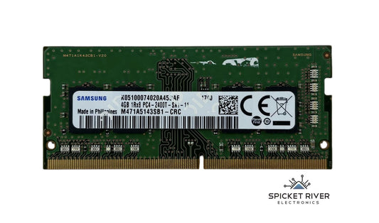 Lot of 2 - Samsung M471A5143SB1-CRC 4GB 1Rx8 PC4-2400T DDR4 SODIMM RAM Memory