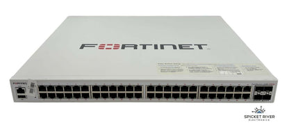 Fortinet FortiSwitch FS-448E-FPOE 48-Port Managed PoE+ Gigabit Network Switch