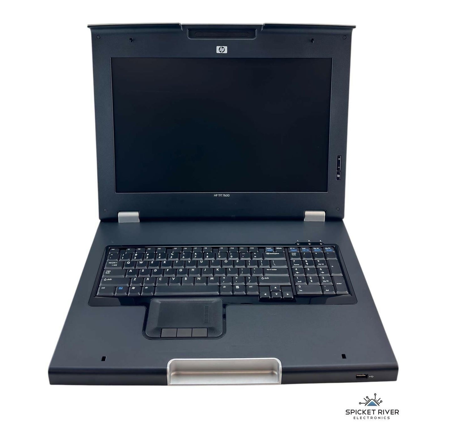 HP TFT7600 17" LCD Rackmount Ready KVM Monitor Keyboard Touchpad Console
