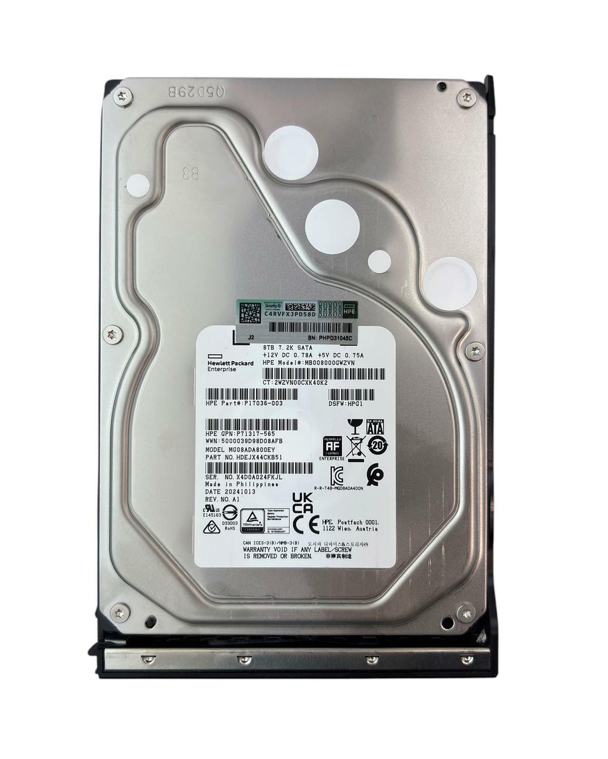 HP ProLiant DL380 Gen 11 1x 16-Core Xeon 4514Y 32GB RAM 40.96TB HDD/SDD 12-Bay