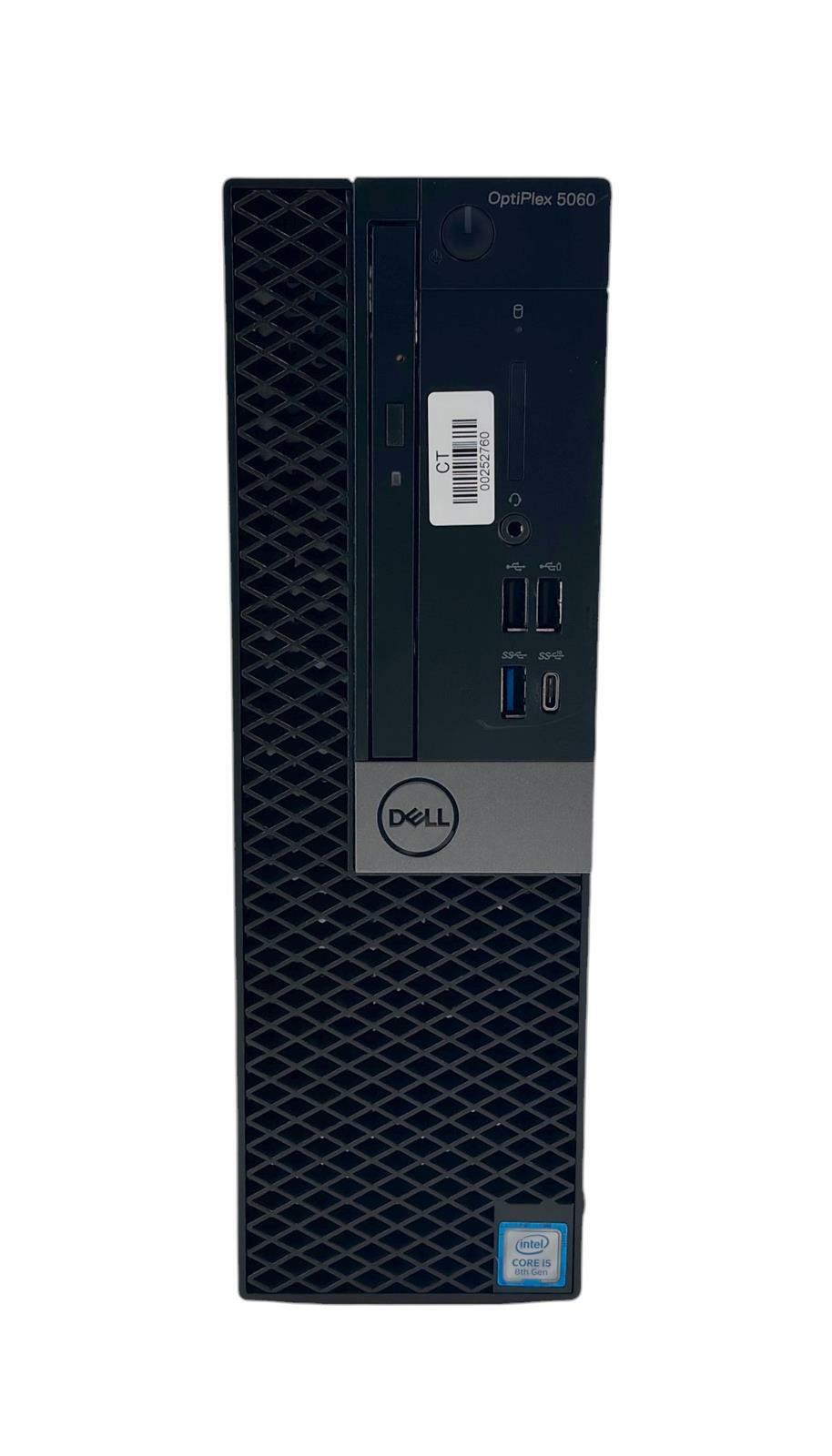 Dell OptiPlex 5060 SFF 3.00GHz 6-Core i5-8500 256GB SSD 16GB RAM - READ #252760