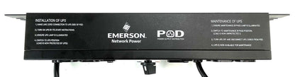 Liebert MicroPod MP2-115A Maintenance Bypass Switch PDU Power Distribution Unit