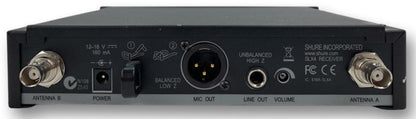 Shure SLX4 Wireless Rack Mountable Microphone Receiver J3 572-596 MHz