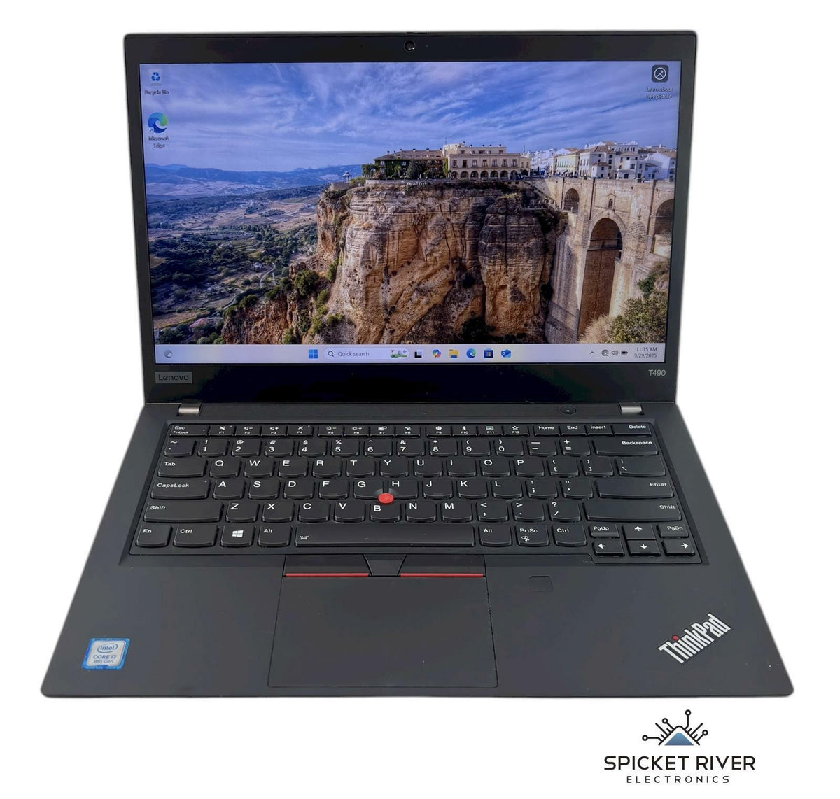 Lenovo ThinkPad T490 Quad Core i7-8565U 1.80GHz 256GB SSD 16GB RAM FAIR Battery