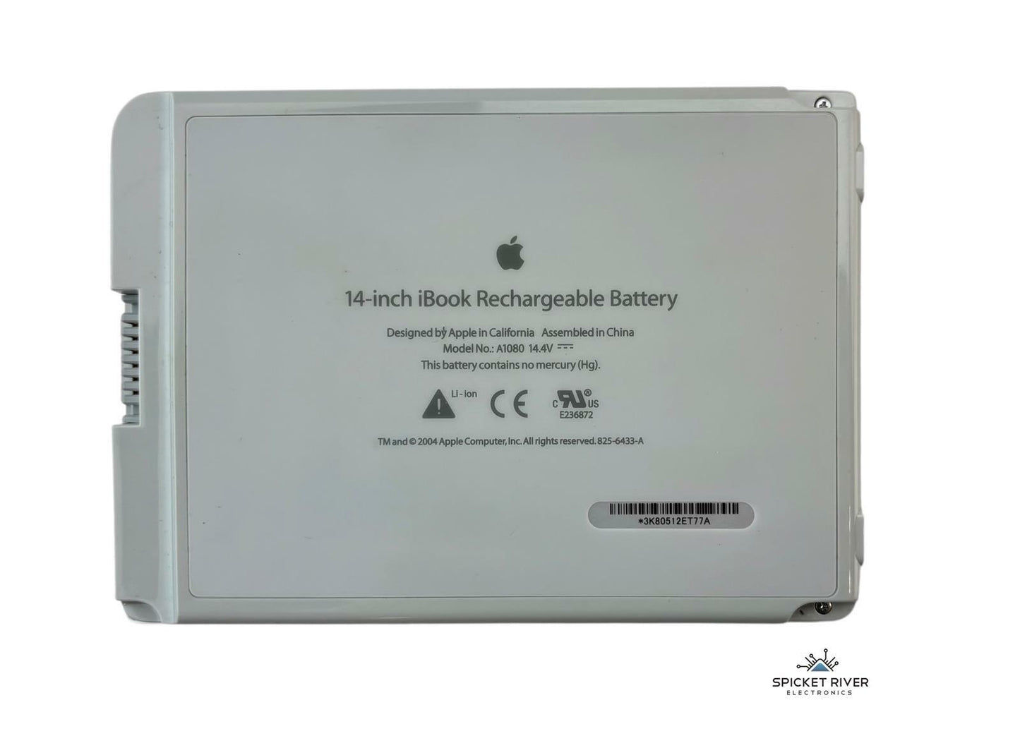 Apple A1080 14-inch iBook 14.4V  Rechargeable Battery