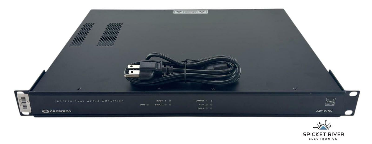 Crestron AMP-2210T 2-Channel Professional Audio Amplifier 6504846