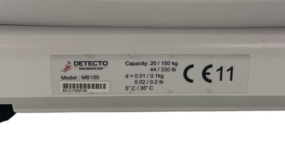 Parts/Repair - Detecto MB150 Digital Pediatric BMI Scale w/ Removable Cradle