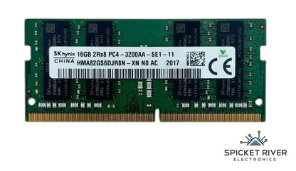 SK Hynix HMA82GS6DJR8N-XN 16GB 2Rx8 PC4-3200AA DDR4 SODIMM Laptop RAM