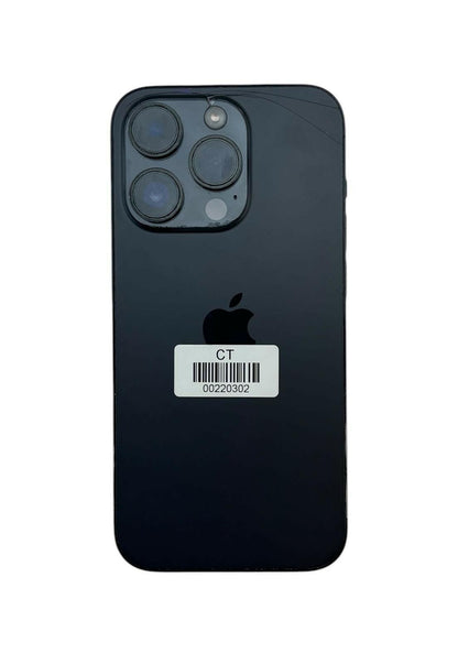 Apple iPhone 14 Pro A2650 128GB Unlocked Space Black Smartphone - READ #220302