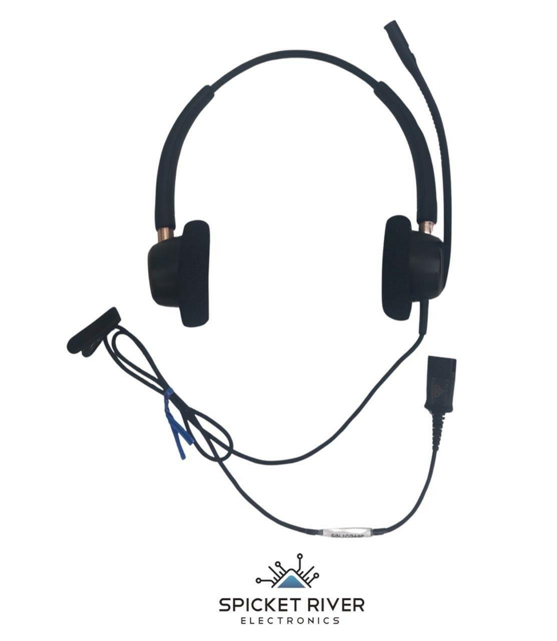 NEW - Open Box - Plantronics EncorePro HW520 Binaural Headset 89434-01