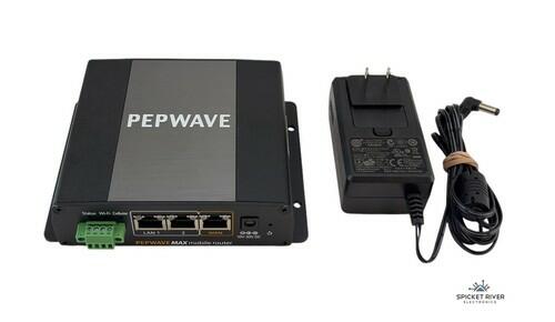 Pepwave Max BR1 LTE Mobile Router Hotspot MAX-BR1-LTE-US-T w/ AC Adapter