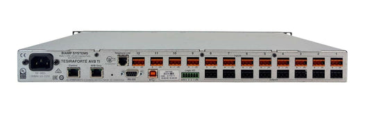 Biamp Tesira Forte AVB TI 12-Input 8-Output Digital Audio Signal Processor