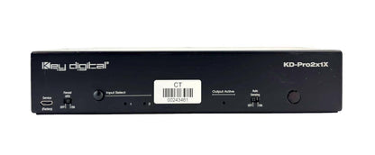 Key Digital KD-Pro2x1X Pro Series 4K/18G HDMI Auto Switcher - No AC