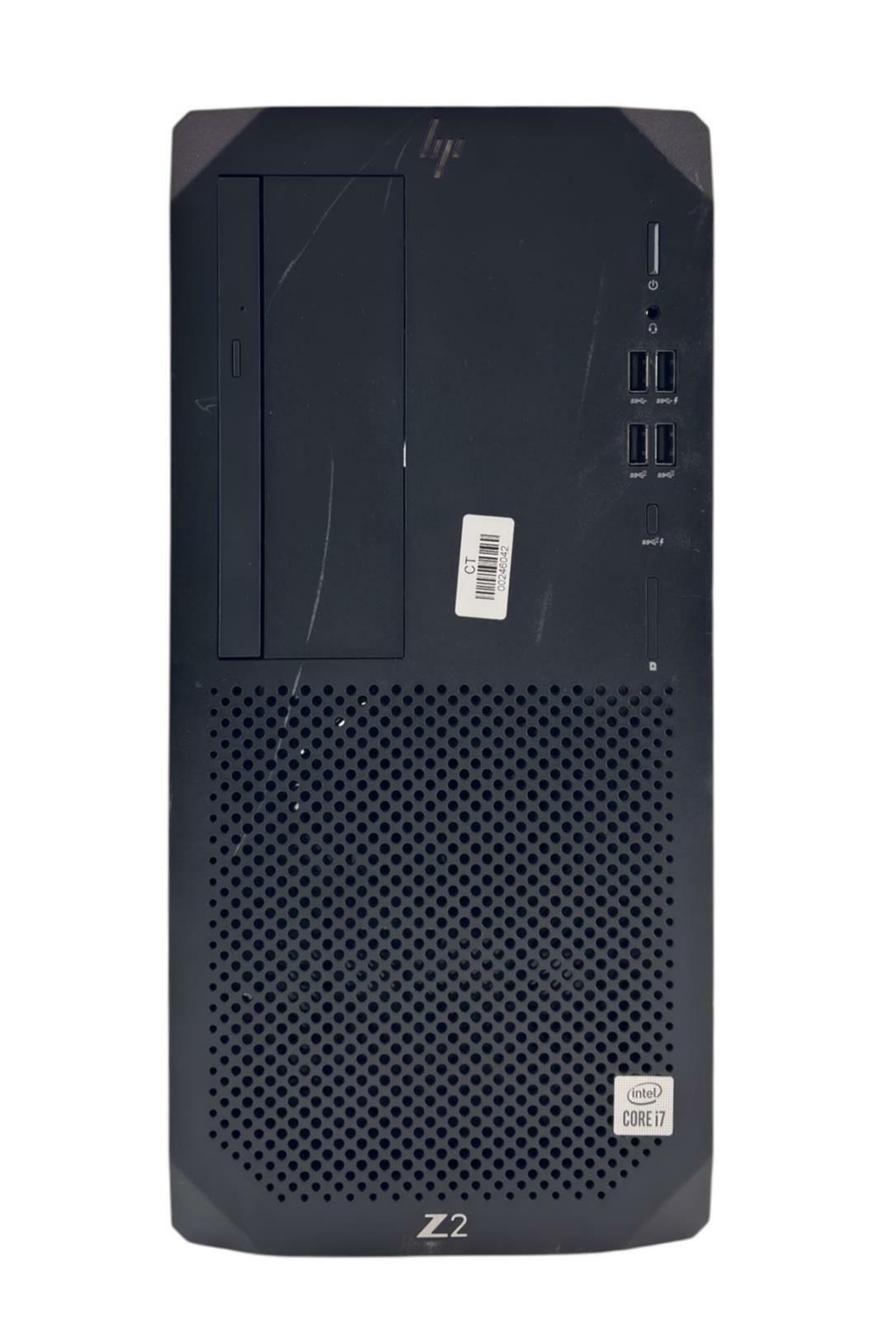 HP Z2 G5 Workstation 8-Core i7-10700 500GB SSD 32GB RAM T600 - READ #246042