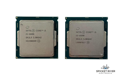 Lot of 2 - Intel Core i5-6600 SR2L5 Quad Core 3.30GHz LGA1151 CPU Processor