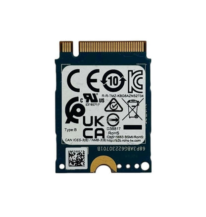 Kioxia KBG60ZNS256G BG6 256GB M.2 2230 NVMe PCIe Gen4x4 Solid State Drive SSD