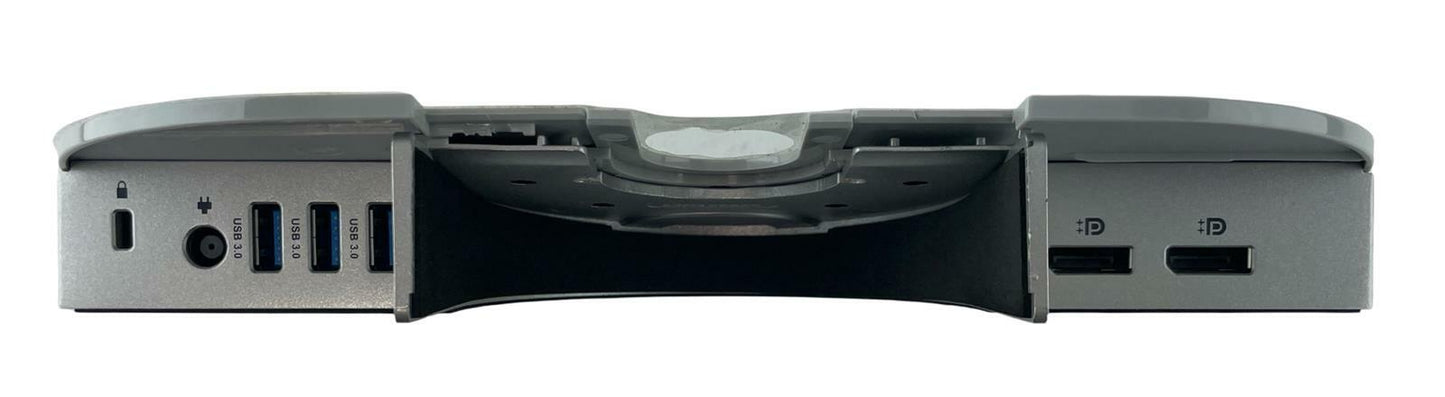 ZGO Zdock 30-0046-SL Dual Video USB Zgonic Monitor Arm Docking Station - Gray
