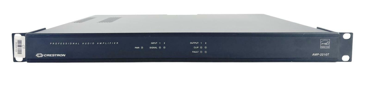 Crestron AMP-2210T 2-Channel Professional Audio Amplifier 6504846