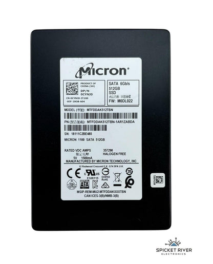 Micron 1100 MTFDDAK512TBN 512GB SATA 6Gb/s 2.5" Internal SSD Solid State Drive