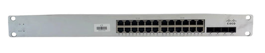 Cisco Meraki MS220-24P-HW 24-Port Cloud Managed Network Switch - Unclaimed
