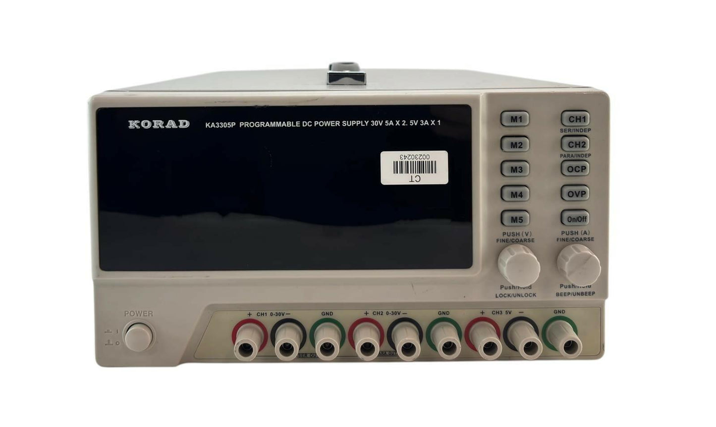 Korad KA3305P Programmable Precision Variable DC Power Supply 30V 5A