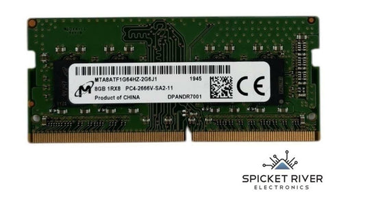 Micron MTA8ATF1G64HZ-2G6J1 8GB 1Rx8 PC4-2666V DDR4 SODIMM RAM Memory