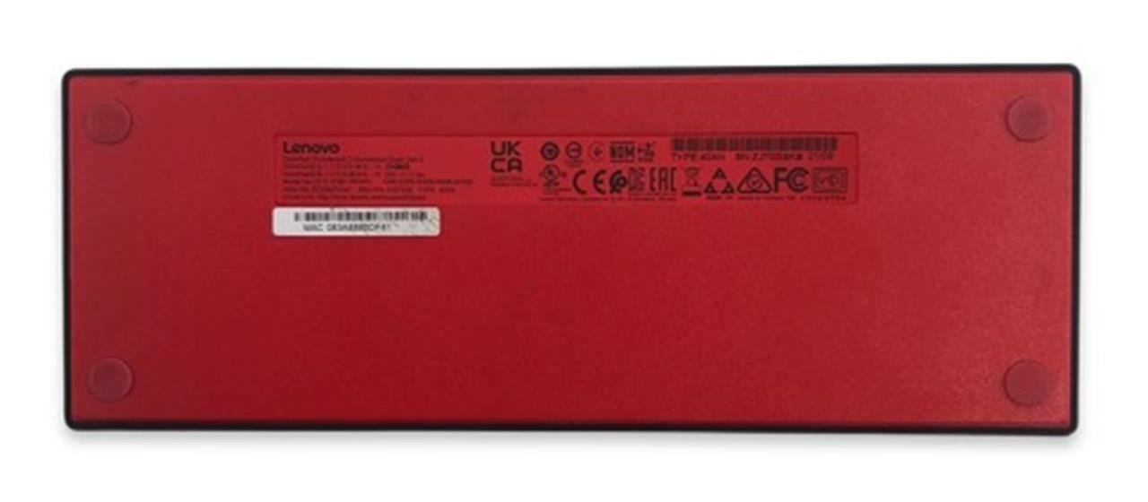 Lenovo ThinkPad Thunderbolt 3 Dock Gen. 2 - DK1841 - No AC