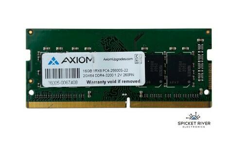Axiom 16GB 1RX8 PC4-25600S-22 2GX64 DDR4-3200 1.2V 260PIN SODIMM RAM Memory