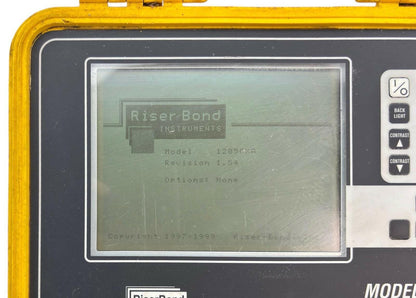 Riser Bond 1205CXA High Resolution Metallic TDR Cable Fault Locator - No AC
