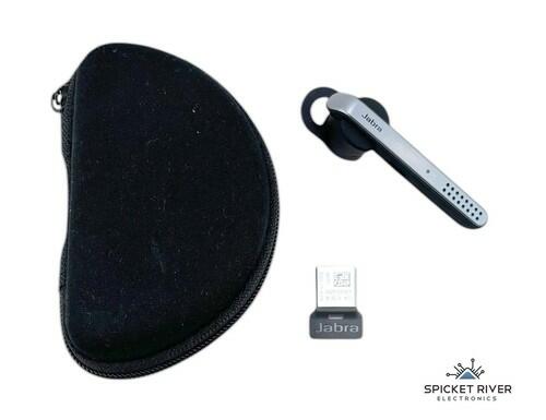 Jabra Stealth 006-000228 Bluetooth Wireless Earpiece Headset w/ Case & Dongle