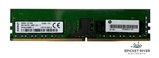 Kingston HP24D4U7S8MBP-8 8GB 1Rx8 PC4-2400R DDR4 Desktop Memory RAM