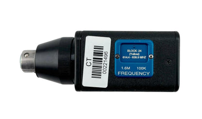Lectrosonics UH400A Block 24 (Yellow) 614.4-639.9 MHz Plug On Mic Transmitter