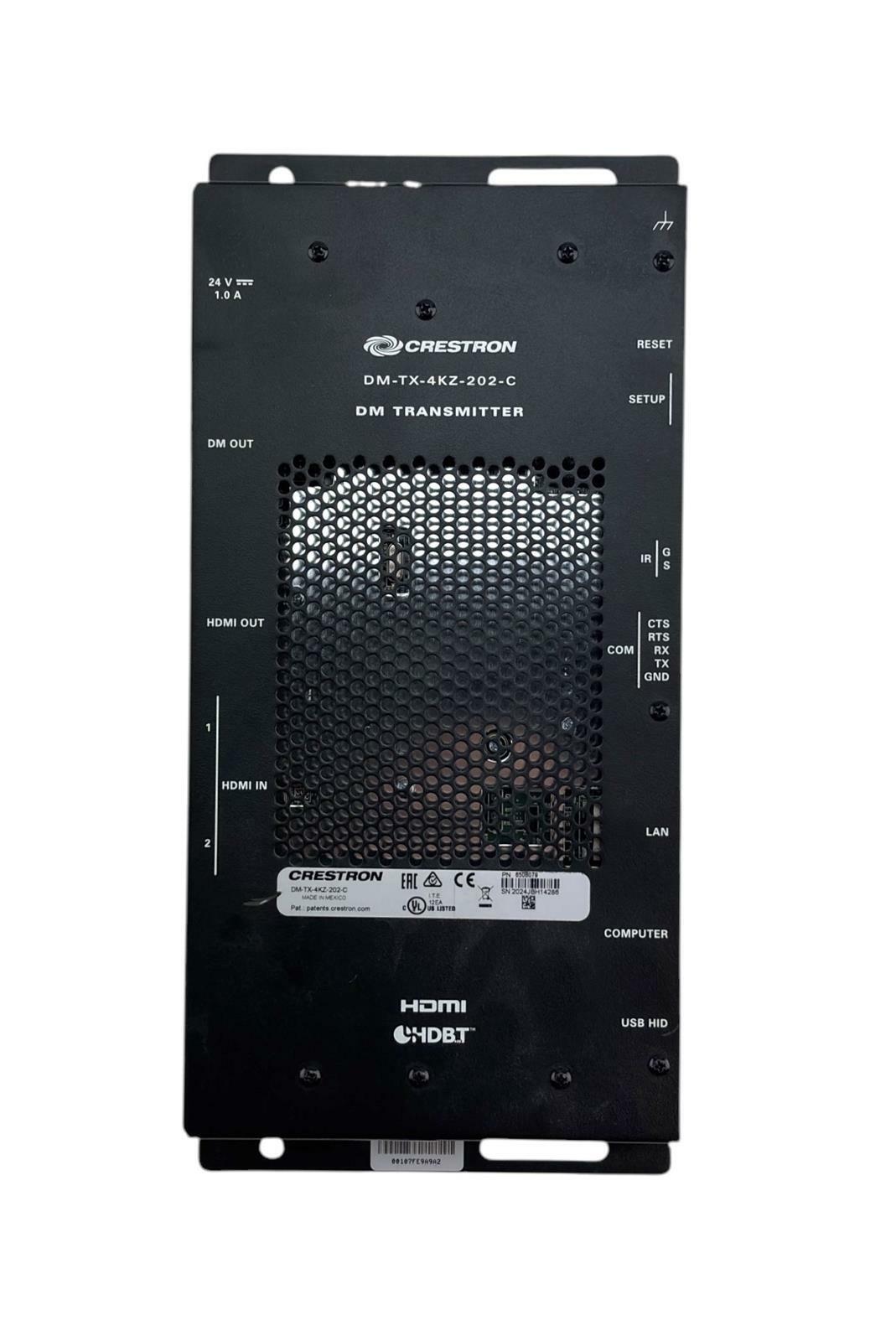 Crestron DM-TX-4KZ-202-C High-Performance DigitalMedia 8G+ Transmitter