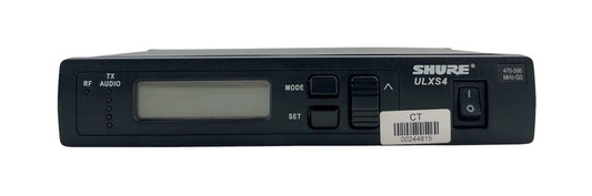 Shure ULXS4 G3 470-506MHz Wireless Microphone Receiver - No AC
