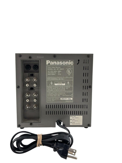 Panasonic BT-S901Y 9" CRT Color Video Monitor Retro Gaming PVM
