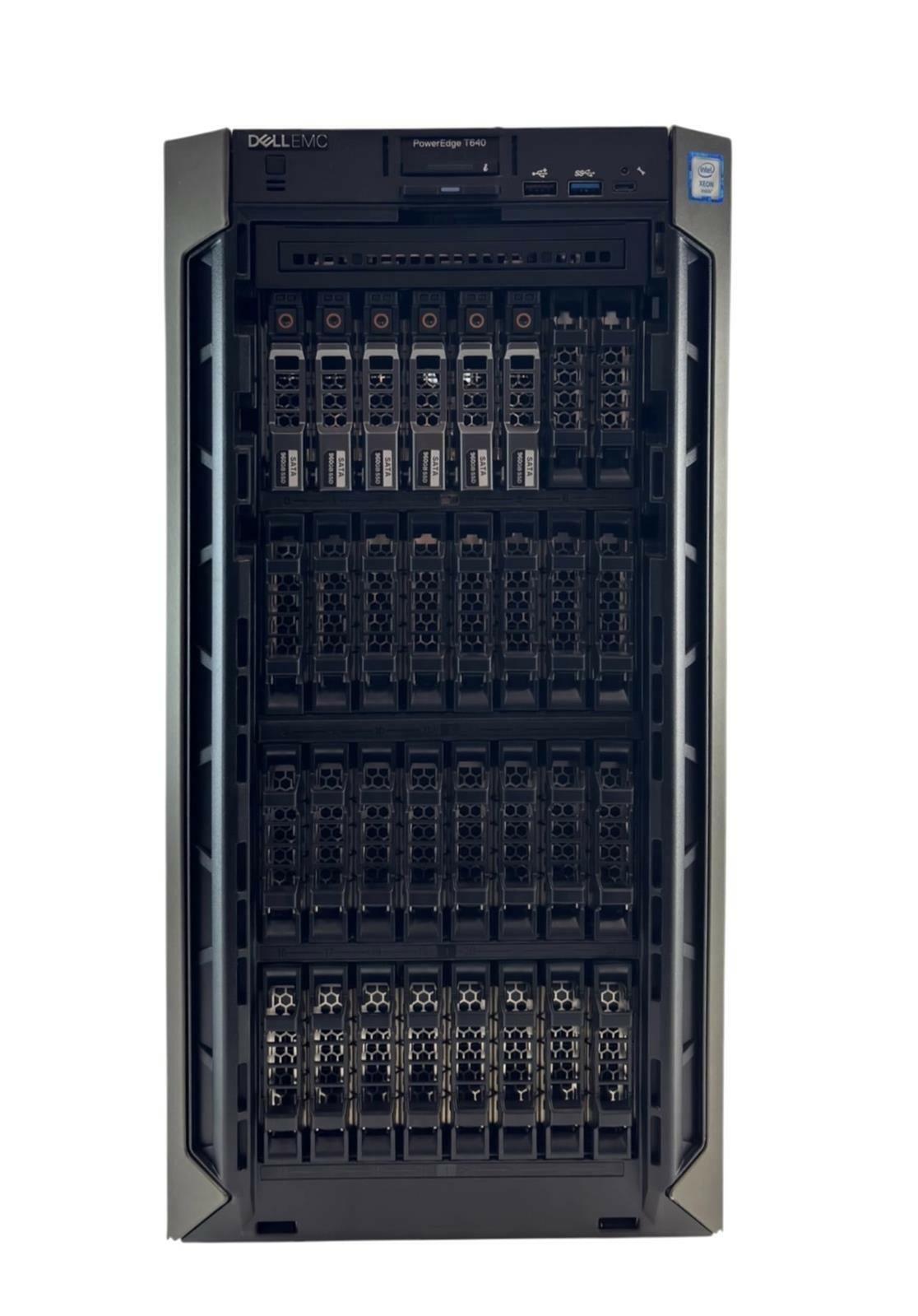 Dell PowerEdge T640 2x 12-Core Silver 4214 64GB RAM 32x 2.5" Bays - No Drives