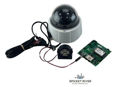 Custom AXIS P5514 Dome Camera w/ Compex WPJ344LV & Mini PCIe WiFi Module